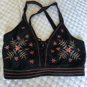 Floral Crop top